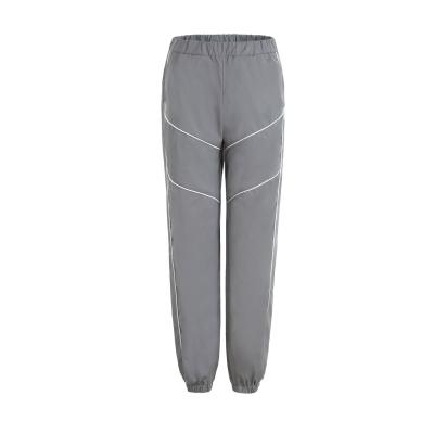 China Low MOQ Hip Hop Streetwear Reflective Women Joggers Pants China Factory Breathable for sale