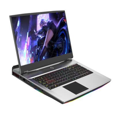 China Backlit keyboard 17.3 inch gaming notebook single core i9 shows chicken 4G game designer rendering student laptop Te koop