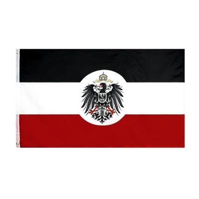 China OEM Wholesale Polyester Cheap Imperial Germany Office Colonial Flags for sale