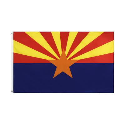 China Arizona Flag OEM Wholesale 3*5fts State Read To Ship for sale