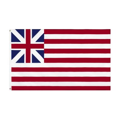 China OEM High Quality Printed Polyester 3*5FT The USA Grand Union Flag for sale