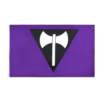 China Wholesale Virago Pi LGBT 3 x 5 Lesbian Flags Polyester OEM for sale