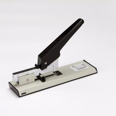 China Large Size Magazine 200 Sheets Long Arm Manual Jumbo Reach Heavy Duty Stapler Large Size School Office Stationery Supplies China Metal Max for sale