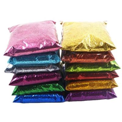 China Factory Sale Beautiful Hot Wholesale Colorful Glitter Powder Colorful Holographic Bulk Glitter Packing Diamond Holographic Glitter Powder For Crafts for sale