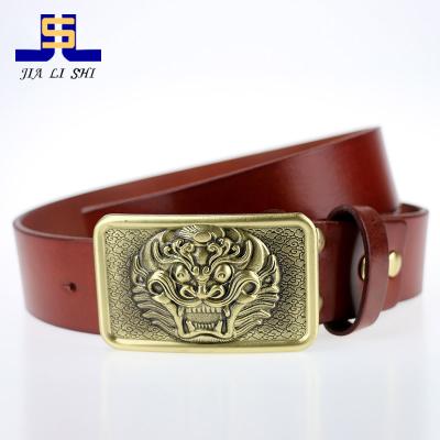 China Custom Genuine China Cowhide Leather Market Agents Genuine Leather Belt Classic for sale