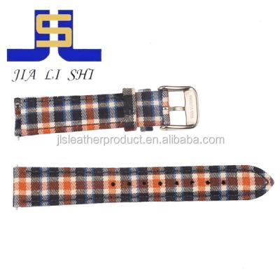 China Durable Hot Selling Fashion Watch Strap Fabric In Different Style 18mm for sale