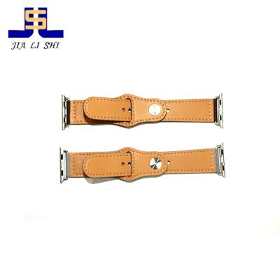 China Genuine Leather Watch Strap 125x90mm Durable High Quality Length Box Material for sale