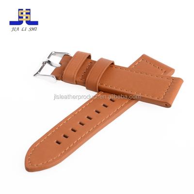 China Durable Brown Black Watch Straps Fashion 22mm Wrist Watch Band Wholesale for sale