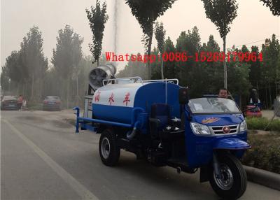 China QUALITY Material china new diesel engine 3-wheel 18hp 2m3 water tank truck for sale