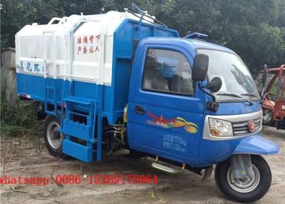 China QUALITY Material china diesel engine 3-wheel 22hp 5m3 garbage dump truck for sale