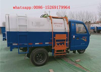 China QUALITY Material chinese cheap 3 wheel vehicles 22hp 5m3 dump truck garbage for sale