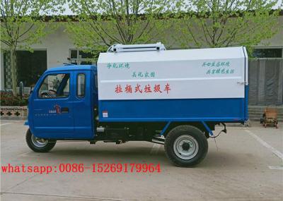 China QUALITY Material chinese brand new 22hp 3 wheel 5m3 mini garbage trucks for sale for sale