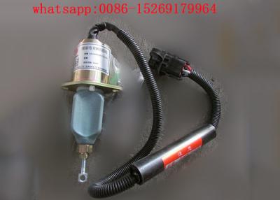 China China original Weichai engine spare parts Flameout solenoid valve 612600180175 for sale