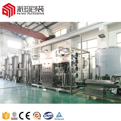 China Pure Reverse Osmosis Water Filtration Beverage Industry Drinking Distill Mineral Water Treatment Machinery RO Factory Lake River Well Water Purification System for sale