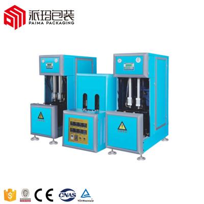 China Bottle 3-20L Semi Automatic 5 Gallon Pet Plastic Bottle Machine Stretch Blow Molding Equipment For Making Water Bottles for sale