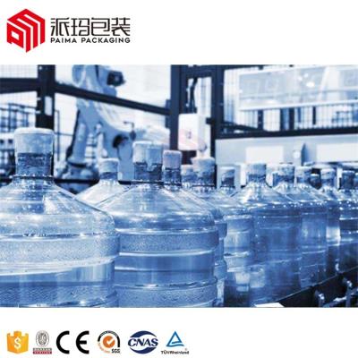 China Food 5 Gallon Automatic Mineral Water Filling Machine Bottle Water Filling Plant For Pure Drinking Water for sale