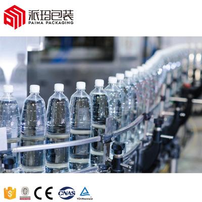 China Miniral project water filling machine embotelladora de agua food water bottling plant turnkey pet bottle for sale