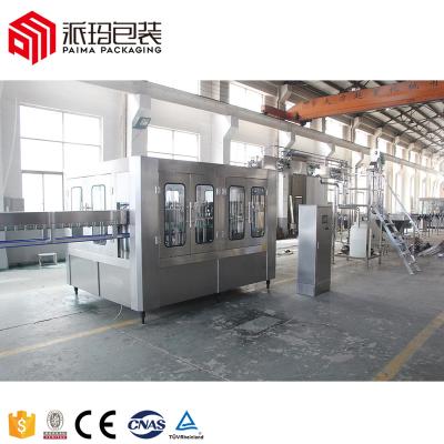 China Full Automatic Food Bottle Juice Filling Packaging Machine For Fruit Juice Making Processing Plant for sale