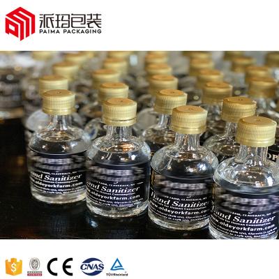 China High Quality Sanitizer Liquid Soap Sterilization Hand Sterilization Filler 100ml-1l Linear Piston Type Food Machine for sale