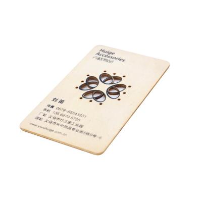 China Customized Free Sample 13.56MHz 1K Bulk Wooden Hotel RFID Wooden Key Cards for sale