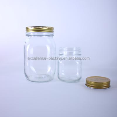 China High Quality Clear Round Bee Shaped Honey Boxed Glass Empty Beverage Storage Bottle Bottle for sale