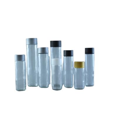 China Personal Care 10ml Glass Tube Perfume Aluminum Transparent Travel Portable Glassy Sprayer Spray Sample Bottles Mini Empty Clear Bottle for sale