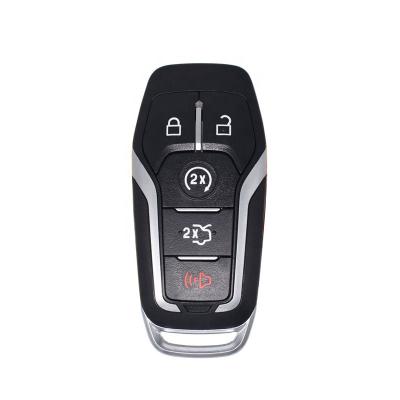 China Replace original car keyless remote auto key with 4+1 button 903MHz HITAG49 transponder chip for mustang for sale