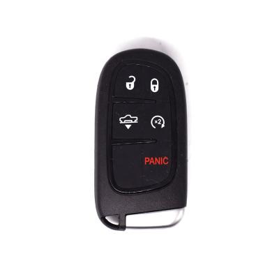 China Replace Car Key For Aftermarket RAM 4+1 Buttons Car Blank Key ASK 433MHz 46 Chip Entry Car Remote Key FOB Control for sale