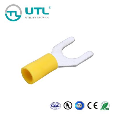 China Corrosion Resistance UTL Electrical Types Copper Crimp Cable Hook Terminal End End Connection for sale