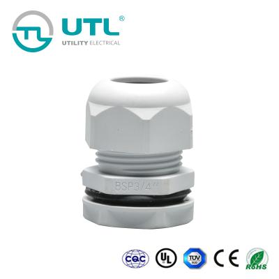 China Nylon UTL Waterproofing BSP Series NYLON Cable Gland for sale