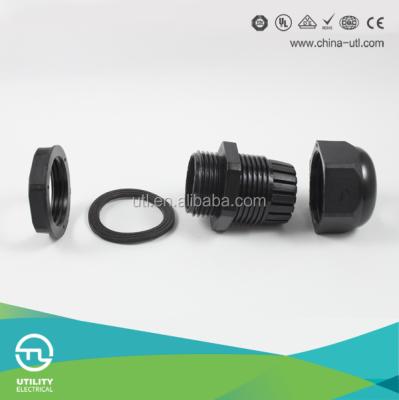 China M20*1.5 Nylon Waterproof Plastic O Ring PA66 Plastic Cable Gland End Caps for sale