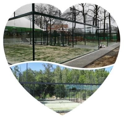 China Steel Professional Manufacturer and Wholesale Panoramic Padel Court Lvyin Factoey Padel Court Cost for sale