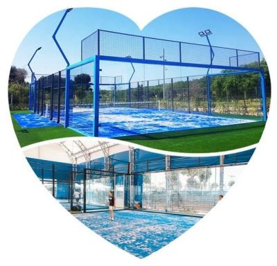 China Steel Hot Sale China Padel Court Lvyin Professional Padel Court Panoramic for sale