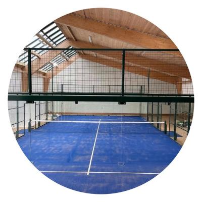 China Steel Great Sale China Padel Court Lvyin Wholesale Panoramic Paddle Court for sale