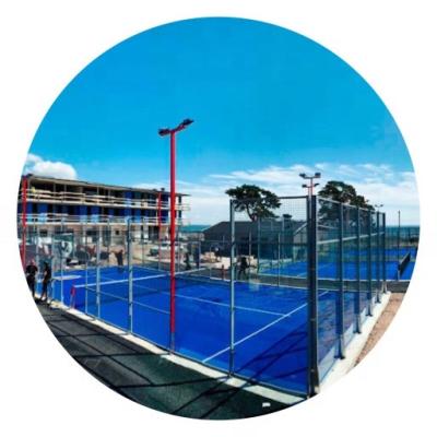 China Steel Professional Manufacturer Padel Court Lyvin Panoramic Portable Padel Court for sale