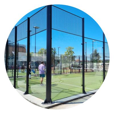 China Galvanized Steel Great Quality Low Price Paddle Court Outdoor Standard Paddle-Courts for sale