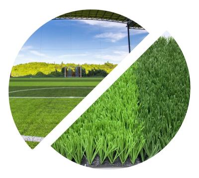 China S Shaped Durable Aniti-UV CE Certificated Carpet Turf Football Artificial Grass For Soccer DS-5005 for sale