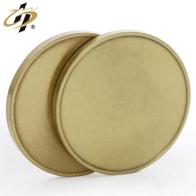 China Custom Factory Supply Europe Buyer Custom Metal Token Coins White Zinc Alloy Bronze for sale