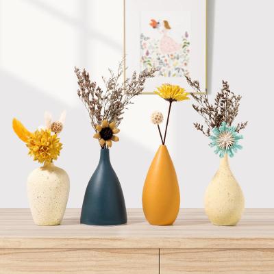 China Wholesale Cheap Modern Vase Custom Wholesale Luxury Decoration Nordic Creative Ceramic Flower Vase For Home Decor for sale