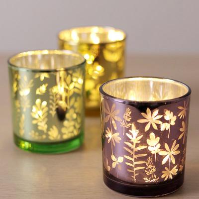 China Wholesale High Quality Home Decoration Cylinder Lanterns Candle Boxes With Glass Cover To Wedding Christmas Glass Candle Holder for sale