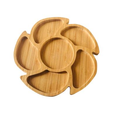 China Modern Portable Bamboo-Products Premium Material Furniture Bamboo Serving Tray for sale