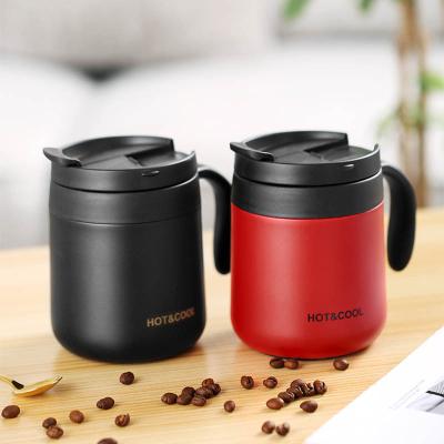 China Double Wall Coffee Mug 350ml 500ml 12oz Stainless Steel Travel Tumbler Disposable Thermal Insulated Tea And Coffee Tea And Coffee Mug for sale