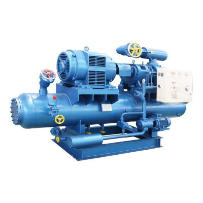 China Refrigeration Parts Semi-hermetic Rotary Screw Air Compressor 4h-25.2 For Condensing Unit for sale