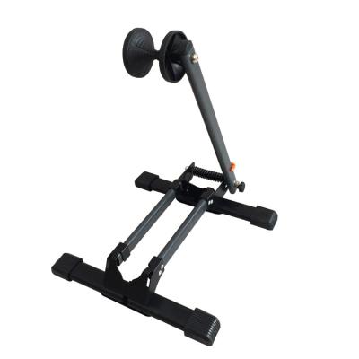 China Foldable Steel Bike Rack Bike Floor Stand, Foldable Design, Steel Material, Easy Take and Store for sale