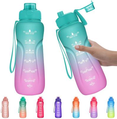 China Custom Logo 300-400ML Viable Plastic Motivational Hot Folding Marker Glass Bottle Water Bottles Crystal Insulated Dog Kids Bottled for sale