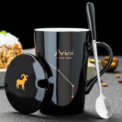 China Customized Creative Feature Viable Surprise Logo Design Package Item Style Pcs Box Wedding Black Coffee Mugs Ceramic Gift Accessories for sale