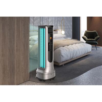 China Hotels wholesale hotel cheap air disinfection robot disinfection UV-C disinfection robot for sale