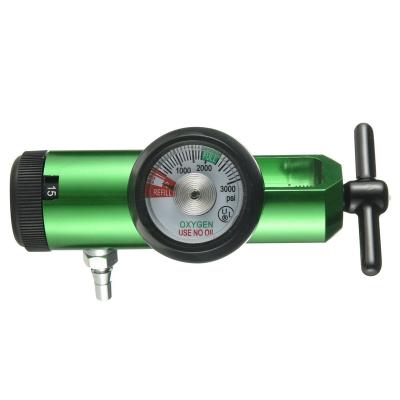 China Reduce Gas Pressure Factory Sale Medical Oxygen Click Style Regulators for sale