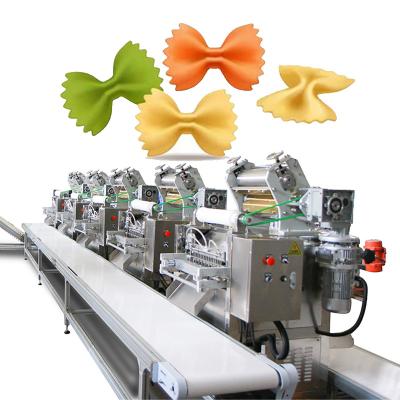 China Factory Multifunctional Macaroni Pasta Butterfly Noodle Macaroni Machine 350KGH for sale