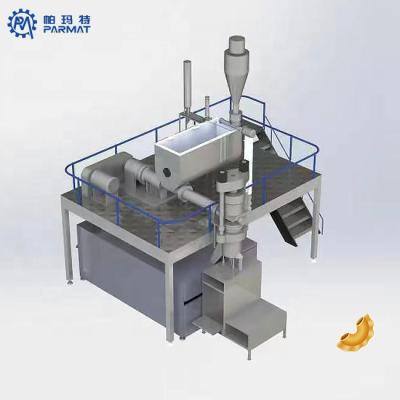 China Factory Electric Commercial Macaroni Production 1000kg/h Pasta Making Machine for sale